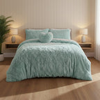Super Fluffy Duvet Cover Ultra Soft, Cloud-Like Comfort Snug Sleep