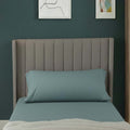 Bolster Support Pillow Pillowcase Plain Dyed Pillow Linen Easy Care