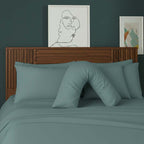 V Shape Pillowcase for Support Maternity Pillows Polycotton Easy Care