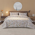 Floral Complete Bedding Set Duvet Cover Set Pillowcase Fitted Sheet