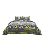 Football Kids Bedding Set Sporty Soccer Design for Boys and Girls