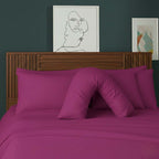 V Shape Pillowcase for Support Maternity Pillows Polycotton Easy Care