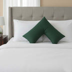 Microfibre Soft Touch V Shape Satin Stripe Pillowcase