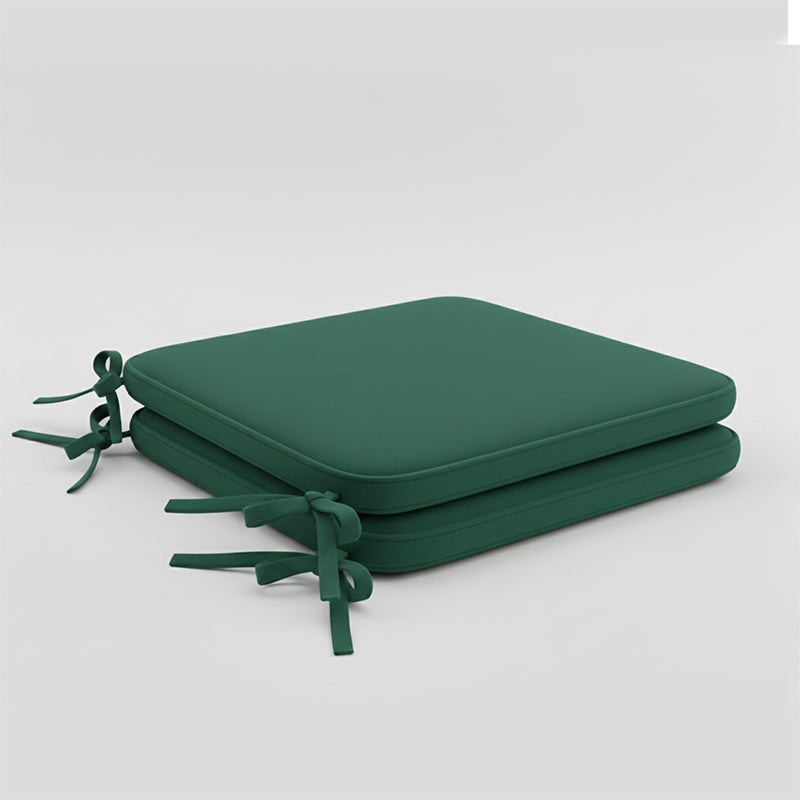 Foam Seat Pad with Ties Pack of 2 Comfortable Chair Cushion for Dining, Kitchen Garden Seating