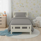 Flannelette Cotton Cot Bed Duvet Cover Set Brushed Warm Bedding Set