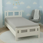 Flannelette Cot Bed Fitted Sheet Soft Brushed Cotton Bedding Comfort