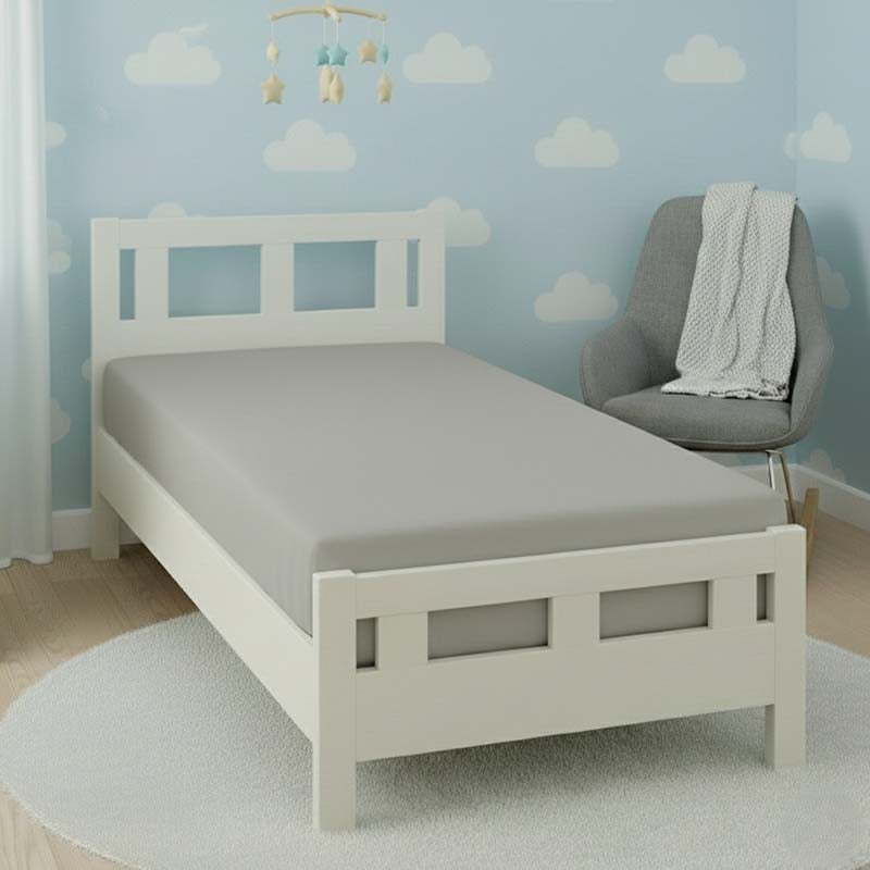 Flannelette Cot Bed Fitted Sheet Soft Brushed Cotton Bedding Comfort