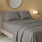 Flannelette Flat Sheet Soft Brushed Cotton Bedding for Warmth Comfort