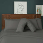 V Shape Pillowcase for Support Maternity Pillows Polycotton Easy Care