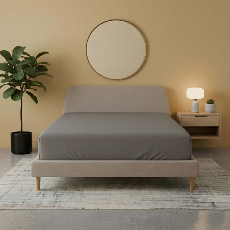 Flannelette Fitted Sheet Soft Brushed Cotton Bedding Warmth Comfort