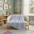 Glow in the Dark Moon Blanket Soft Galaxy Night Sky Throw for Kids