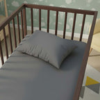 Flannelette Cot Bed Pillowcase Cover Soft Brushed Warmth And Comfort