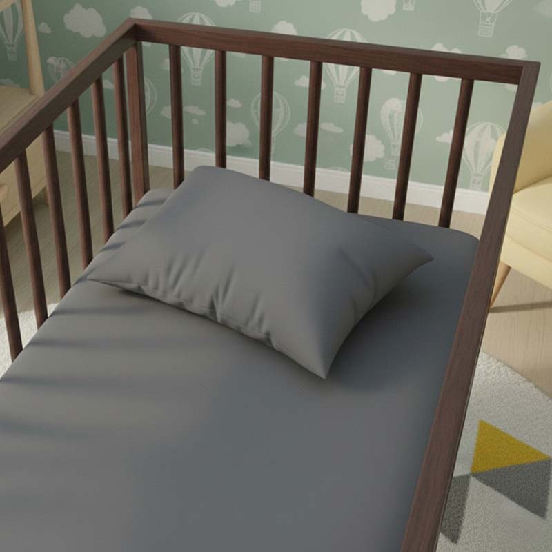 Flannelette Cot Bed Pillowcase Cover Soft Brushed Warmth And Comfort