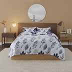 Leaf Complete Bedding Set Duvet Cover Set Pillowcase Fitted Sheet