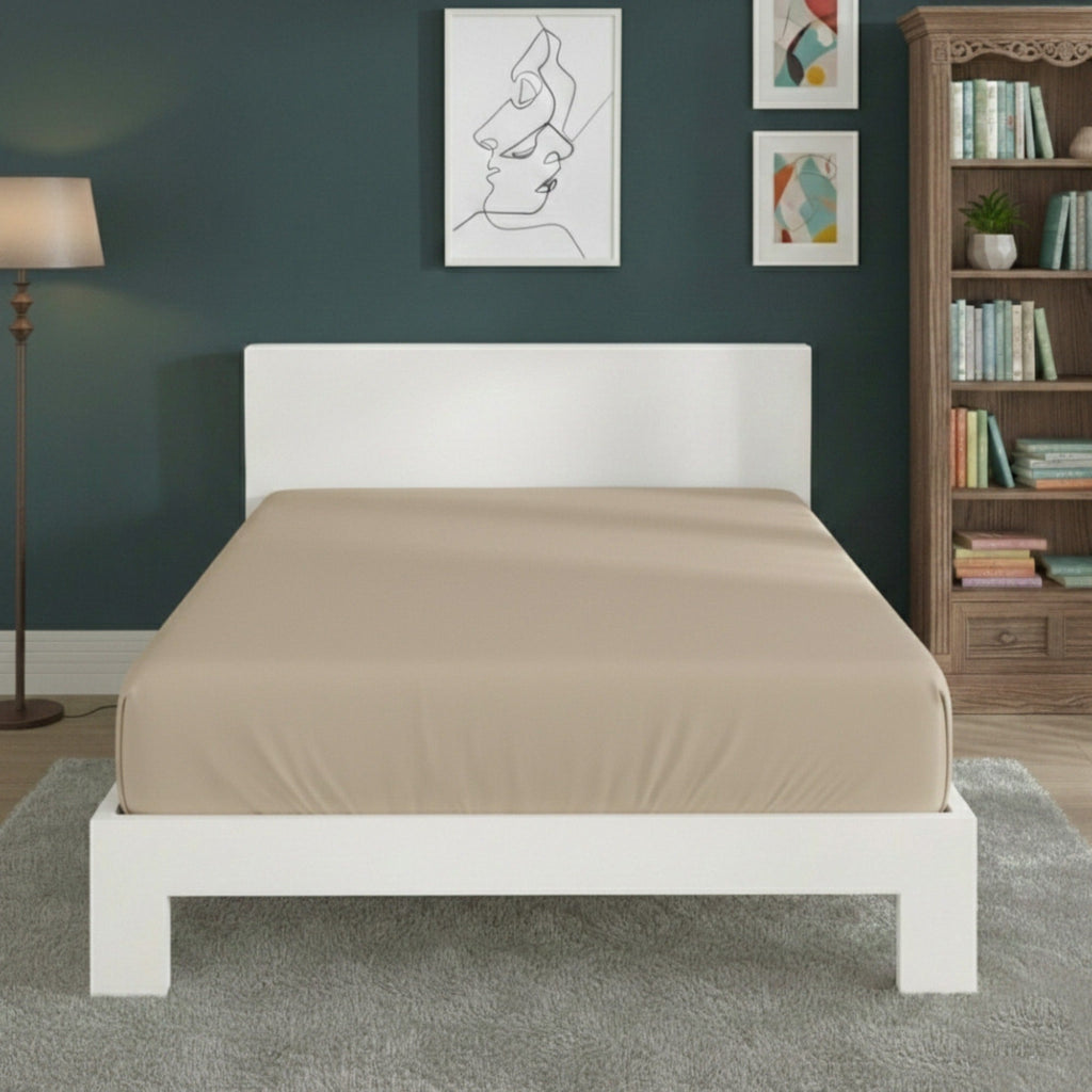 Polycotton Fitted Sheet Extra Deep 40cm Skirt Easy Care