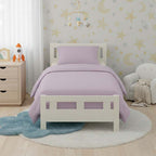 Flannelette Cotton Cot Bed Duvet Cover Set Brushed Warm Bedding Set
