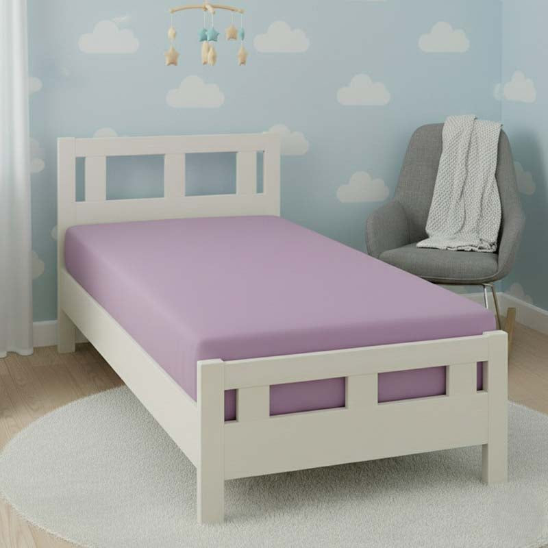 Flannelette Cot Bed Fitted Sheet Soft Brushed Cotton Bedding Comfort