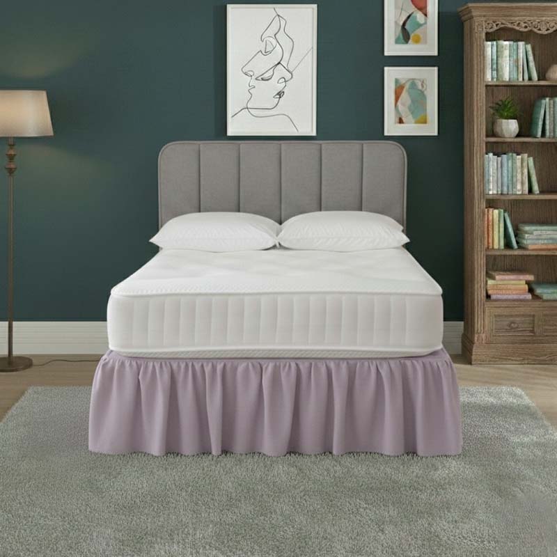 Base Valance Polycotton Sheet for Divan Beds Easy Care Bed Base Cover