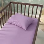 Flannelette Cot Bed Pillowcase Cover Soft Brushed Warmth And Comfort