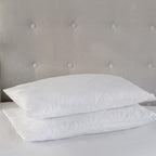 Soft Touch Quilted Waterproof Pillow Protector Pair Zippered Closing