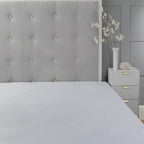 Anti Bed Bug Mattress Protector Waterproof Fully Encased Zipped Mattress Cover Dust Mite Proof