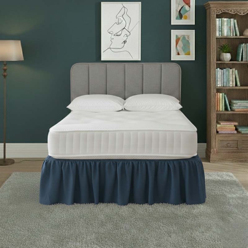 Base Valance Polycotton Sheet for Divan Beds Easy Care Bed Base Cover