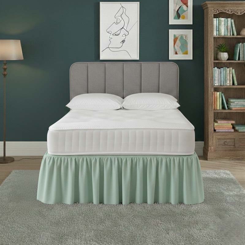 Base Valance Polycotton Sheet for Divan Beds Easy Care Bed Base Cover