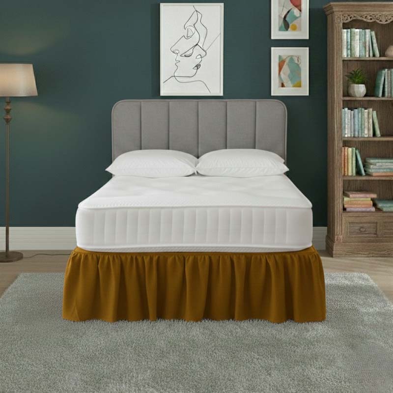 Base Valance Polycotton Sheet for Divan Beds Easy Care Bed Base Cover