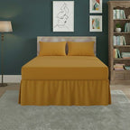 Fitted Valance Bed Sheet Polycotton Mattress Cover And Frill Easy Care