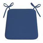 Foam Seat Pad with Ties Comfortable Chair Cushion for Dining, Kitchen Garden Seating