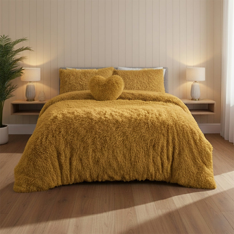Super Fluffy Duvet Cover Ultra Soft, Cloud-Like Comfort Snug Sleep