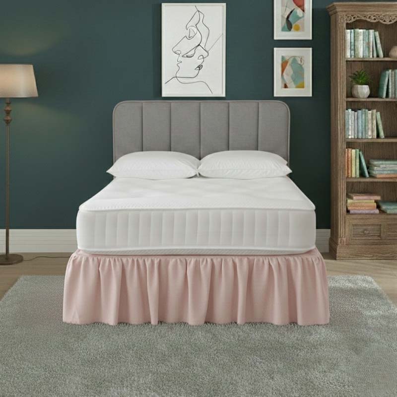 Base Valance Polycotton Sheet for Divan Beds Easy Care Bed Base Cover