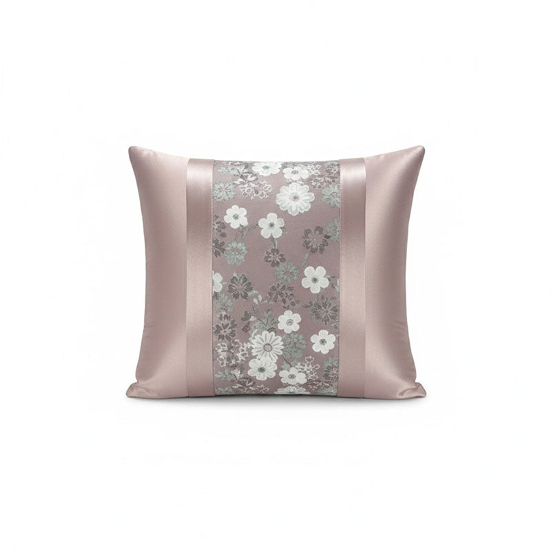 Floral Sequin Cushion Cover Luxury Decorative Throw Cushion