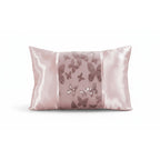 Oblong Butterfly Sequin Cushion Luxury Rectangular Decorative Accent