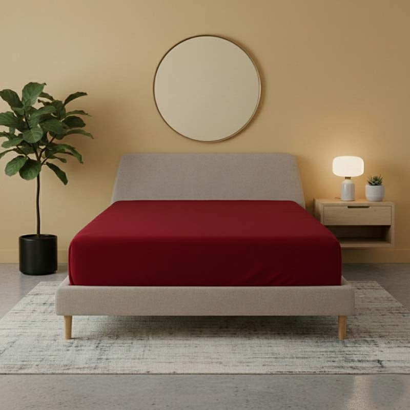 Flannelette Fitted Sheet Soft Brushed Cotton Bedding Warmth Comfort
