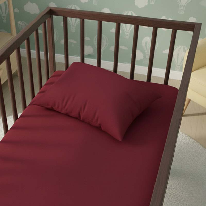 Flannelette Cot Bed Pillowcase Cover Soft Brushed Warmth And Comfort