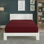 Polycotton Fitted Sheet Extra Deep 40cm Skirt Easy Care
