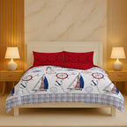 Pirate Duvet Cover Set Adventure Themed Bedding with Pillowcases