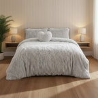 Super Fluffy Duvet Cover Ultra Soft, Cloud-Like Comfort Snug Sleep