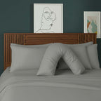 V Shape Pillowcase for Support Maternity Pillows Polycotton Easy Care
