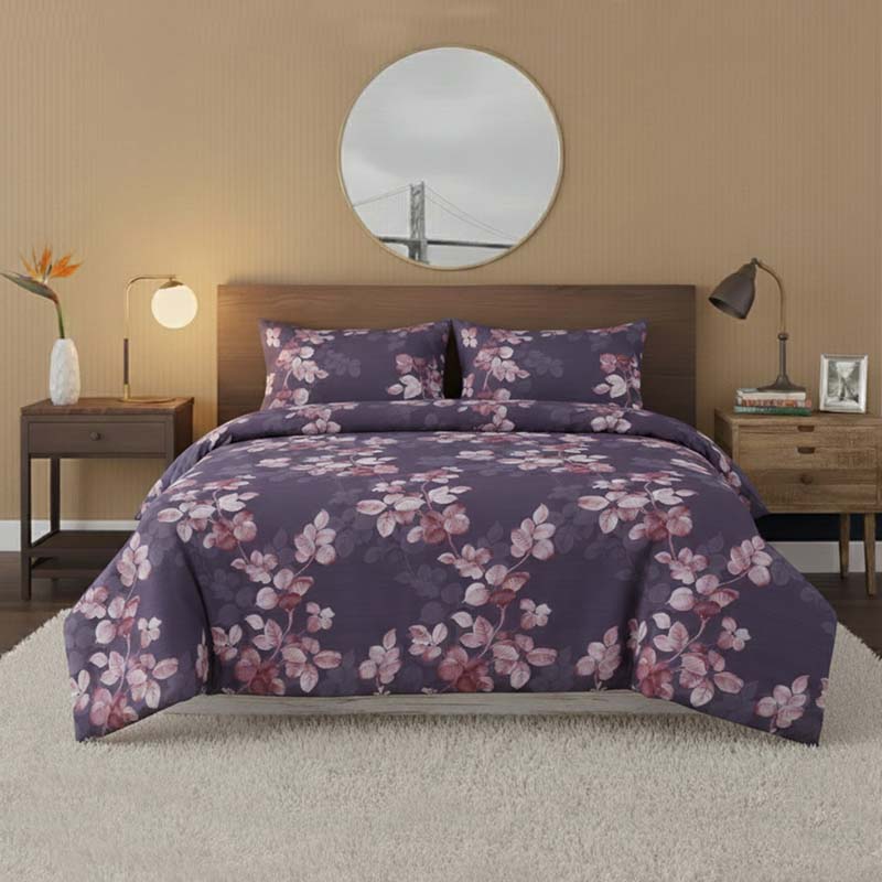 Bloomy Complete Bedding Set Duvet Cover Set Pillowcase Fitted Sheet
