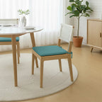 Foam Seat Pad with Ties Pack of 4 Comfortable Chair Cushion for Dining, Kitchen Garden Seating