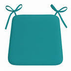 Foam Seat Pad with Ties Comfortable Chair Cushion for Dining, Kitchen Garden Seating
