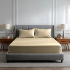 Luxury 200TC Soft Touch Fitted Sheet Bed Linen 40cm Extra Deep Skirt