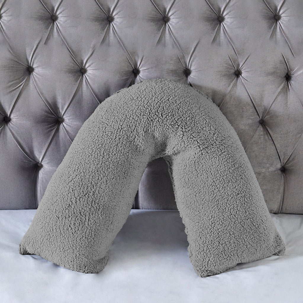 Teddy Bear Fleece Super Soft Cosy V Shape Pillowcase