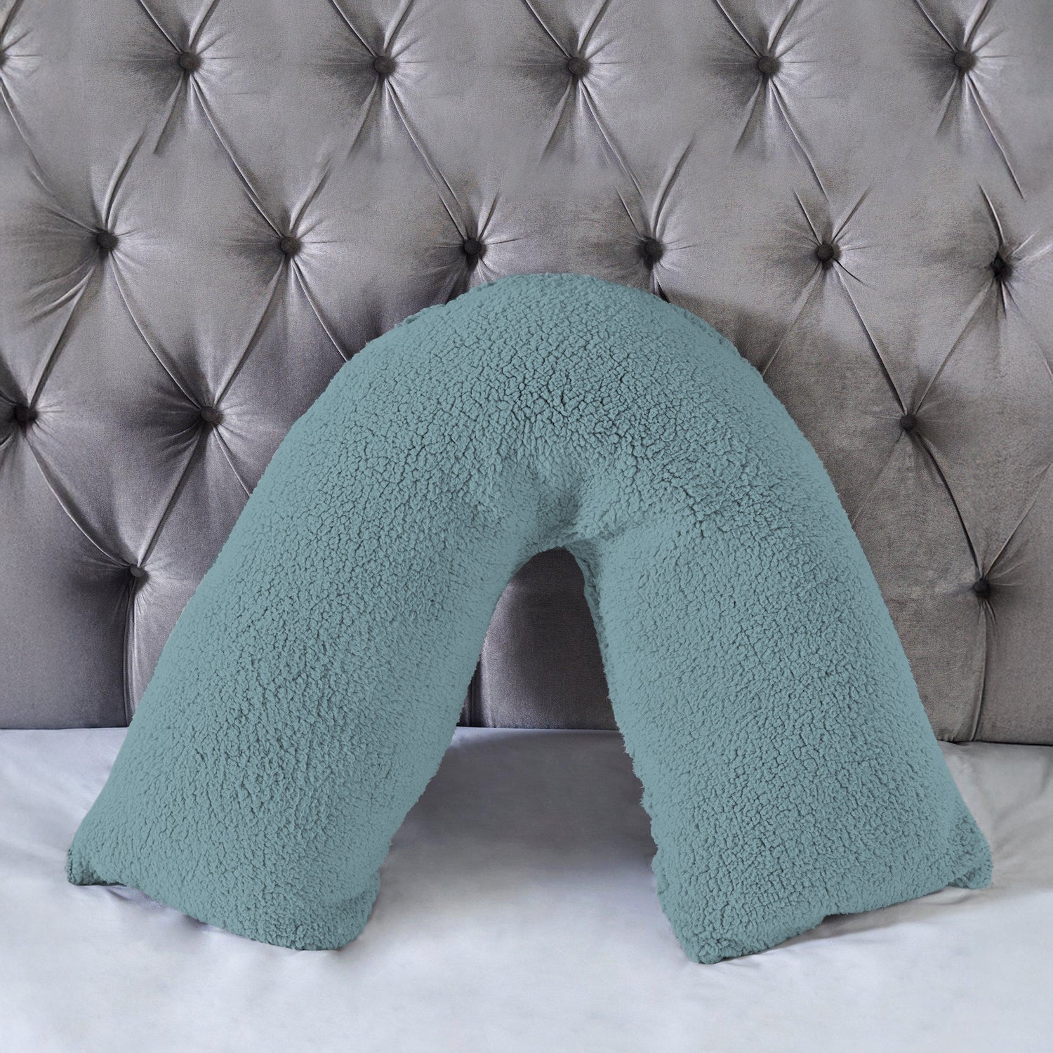 Teddy Bear Fleece Super Soft Cosy V Shape Pillowcase