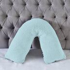 Teddy Bear Fleece Super Soft Cosy V Shape Pillowcase