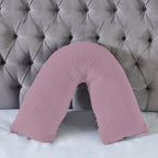 Teddy Bear Fleece Super Soft Cosy V Shape Pillowcase