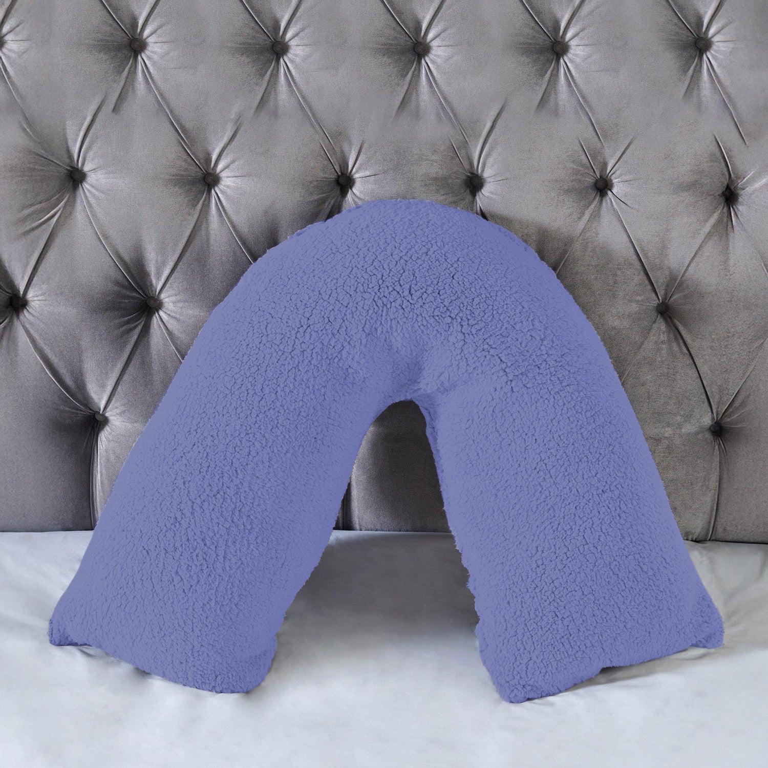 Teddy Bear Fleece Super Soft Cosy V Shape Pillowcase