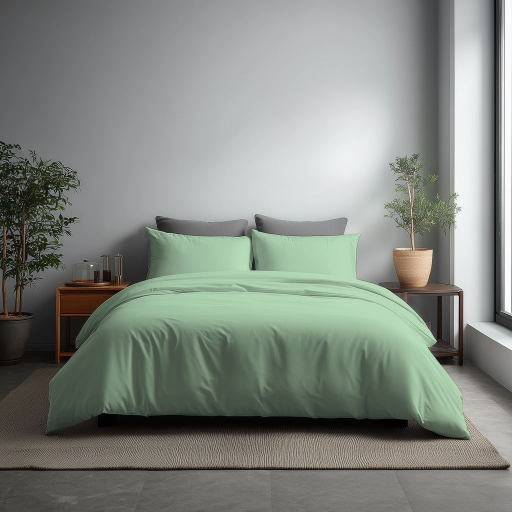 Microfibre Soft Touch Duvet Cover And Pillowcase/s Set Bed Linen